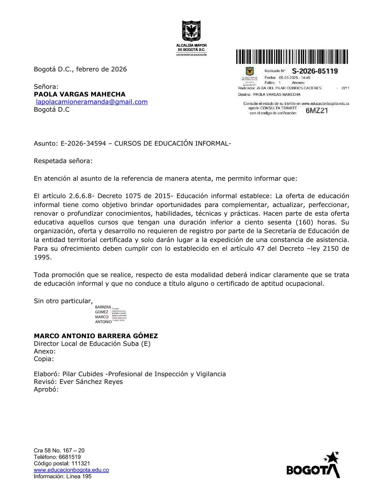 Certificación 18